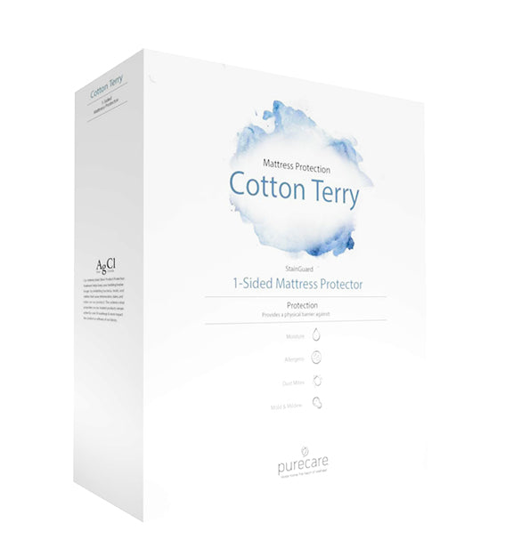 Purecare Cotton Terry Mattress Protector