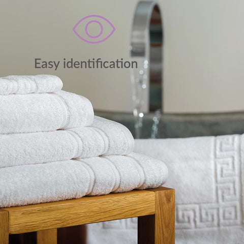 Eclipse White Towelling Range - STAR LINEN UK