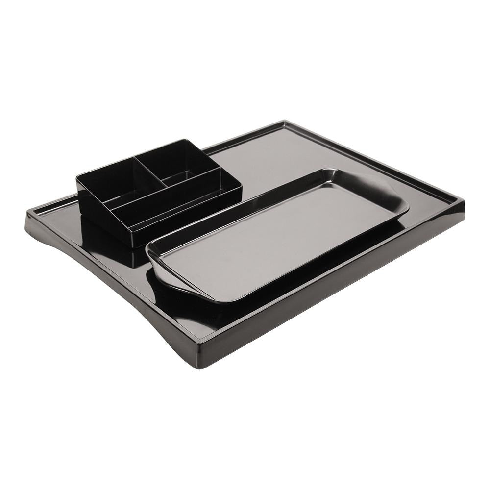 Regency Black Tray - STAR LINEN UK