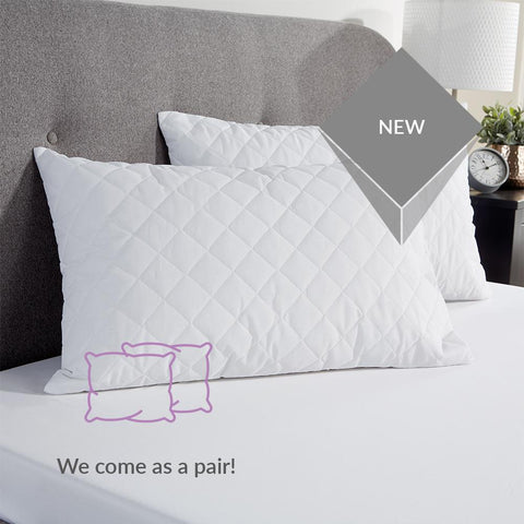 Tatton Quilted Pillow Protector - STAR LINEN UK