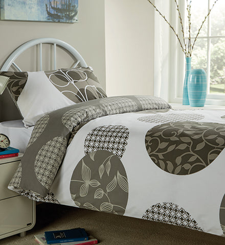 Woodland Grey Single Bedding Set