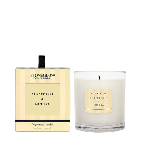 Stoneglow Grapefruit and Mimosa Reed candle