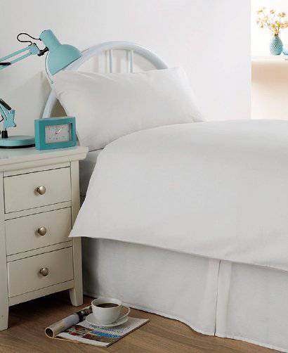 Camden White Base Valances - STAR LINEN UK